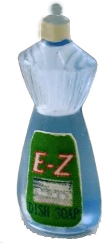 Casa de muñecas miniatura 1 12báscula tienda accesorio de cocina detergente líquido detergente