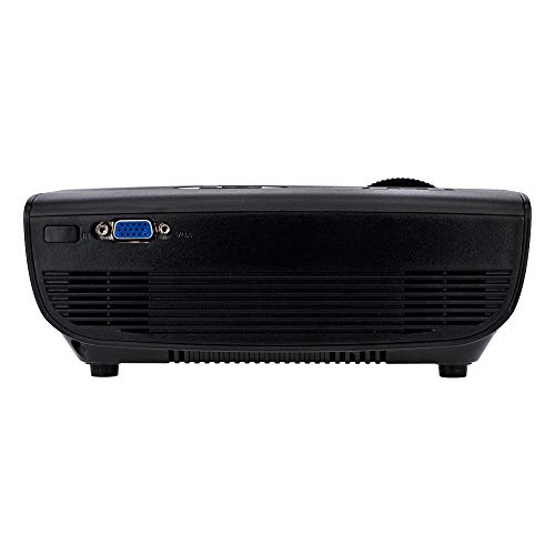 Mini Projetor Led Portátil Betec - 1600 Lumens - 130 Pol. - Tripé - Entrada Hdmi, Vga, Av-Rca e USB