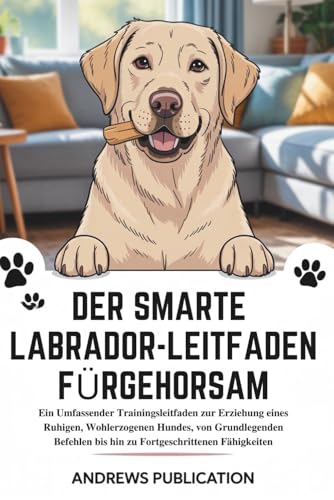 Der Smarte Labrador-Leitfaden Fürgehorsam: Ein Umfassender Trainingsleitfaden zur Erziehung eines Ruhigen, Wohlerzogenen Hundes, von Grundlegenden Befehlen bis hin zu Fortgeschrittenen Fähigkeiten