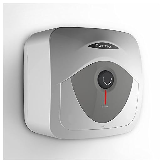 Ariston Thermo 3100329 calentador Andris RS 10/3 ERP eléctrico encimera fregadero, blanco