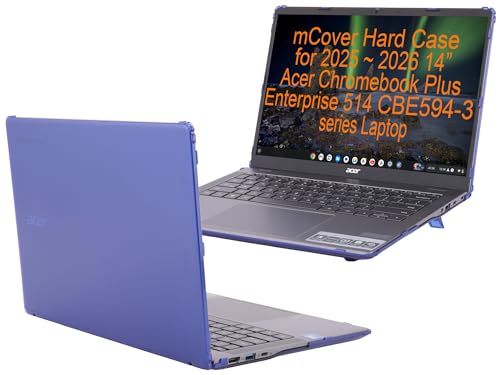 Housse Acer Chromebook Plus Enterprise 514 mCover bleue nomade pour Chromebook CBE594-3