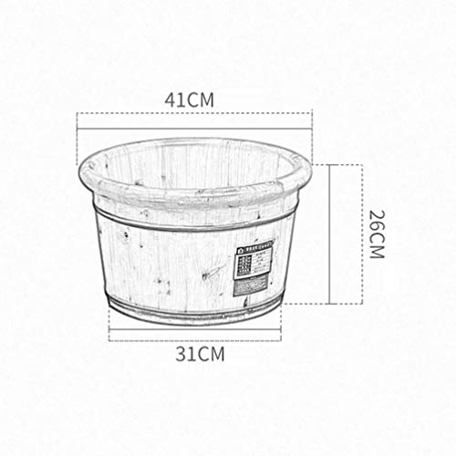 Cubeta de Madera para Spa de Pies y Pedicure miniatura 6
