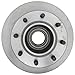 ACDelco Silver 18A97A (19294245) Non-Coated Front Disc Brake Rotor and Hub Assembly