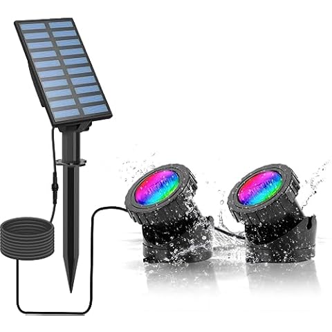 CORESLUX Solar Powered Pond Lights Set Cover