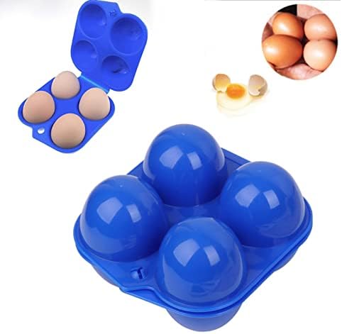 6-fach Eierbehälter Faltbar - Eierbox Für Kühlschrank & Camping