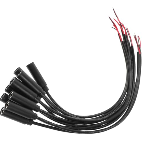 TOYANDONA 5mm���X�v���O�I�[�f�B�I�P�[�u��10�{�Z�b�g �����ڑ��p���m�����W���b�N�w�b�h�z���}�C�N�����P�[�u�� ���y�v���[���[�Ή��z�[��