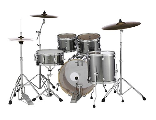 Pearl Export 5-Pc. Drum Set W/830-Series Hardware Pack, Smokey Chrome, Inch (Exx705N/C21) #TOP2