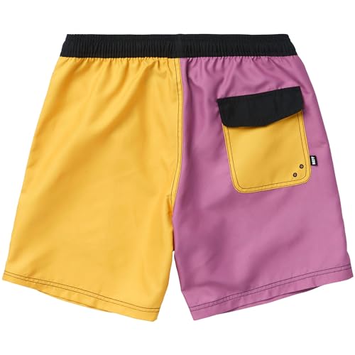 Maillot de bain homme bicolore flashy avec cordon réglable - 5