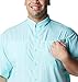 Columbia Men's PFG Tamiami Ii UPF 40 Short Sleeve Fishing Shirt, Gulf Stream-Legacy, Medium