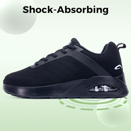 Image of IIV Women Wide Toe Box Walking Shoes Arch Support Running Tennis Sneakers Plantar Fasciitis Shoes
