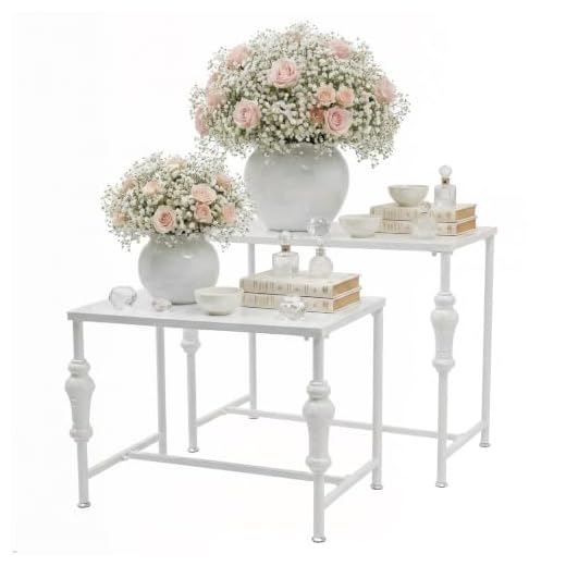 Elegant White Boutique Nesting Tables