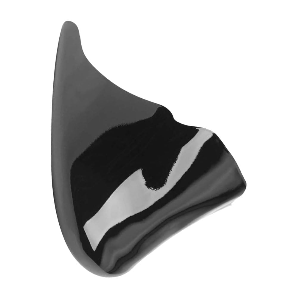 Riloer 1x Schwarz Frontspoiler unten Schutzblech, Air Dam Kinnverkleidung Kompatibel mit Ha-rley Sportster 1200 883 Iron XL 2004-2020, schwarz glänzend