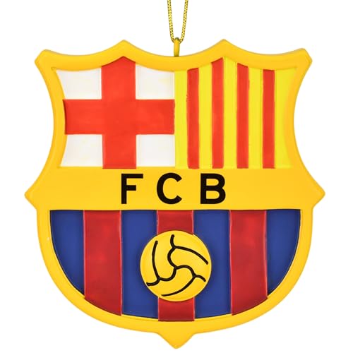 Tree Buddees x FC Barcelona Official Futbol Club Ornament - Barça Soccer Team Limited Edition (Barca Crest)