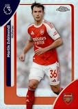 2025-26 Topps Chrome Premier League Refractor #18 Martin Zubimendi Arsenal Soccer Futbol Trading Card