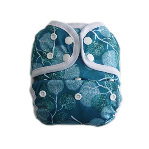 Funda para pañales de tela para bebé, reutilizable, lavable, ajustable (C09) (C25)