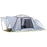 【2回使用】 ENDLESS BASE 2ルームテント サンドベージュ 幅340cm] ツールームテント 4～6人用 ファミリーテント キャンプ