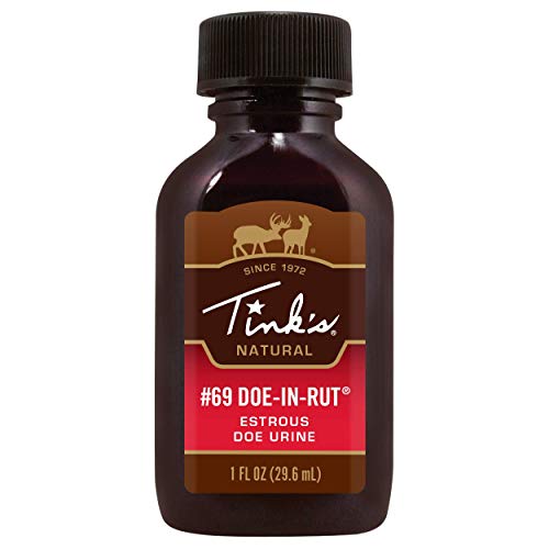 Tink’s Doe-in-Rut #69 Buck Lure 1 oz., Brown