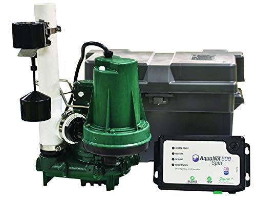 Zoeller 508-0006 Aquanot 508 ProPak53 Preassembled Sump Pump System with Battery Back-Up #1