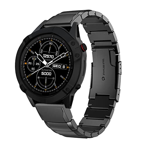 Bracelet en acier inoxydable Garmin Forerunner 935 chic argent - 3