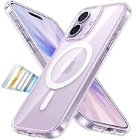 TORRAS Guardian-Mag für iPhone 17 Hülle für MagSafe (Zertifizierte Militärschutz und Magnetkraft) Handyhülle iPhone 17 Case Stoßfest Kratzfest Extrem Haltbarkeit Hülle Dünn Transparent