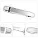 Door Handle Covers Trim Compatible with Toyota 4Runner 4WD N280 Prado J150 2010-2022 2017 2018 2019 2020 2021 Car Styling Accessories Exterior Door Handles Chrome With Smart Key Holes 8PCS ABS