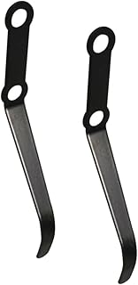 2x LP Vinyl Handles Arm Metal Lift Arm, 43mm Iron Record Player Gramophone Tonearm Turntable LP Vinyl Handle Metal Lift Arm