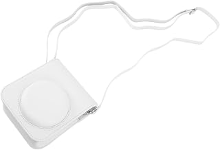 Bolsa para Câmera Instantânea, Estojo para Câmera Instantânea de Alta Resistência, Alça de Ombro Removível e Ajustável para a Pele, Bonito Anti-riscos para Fotografia (jasmim