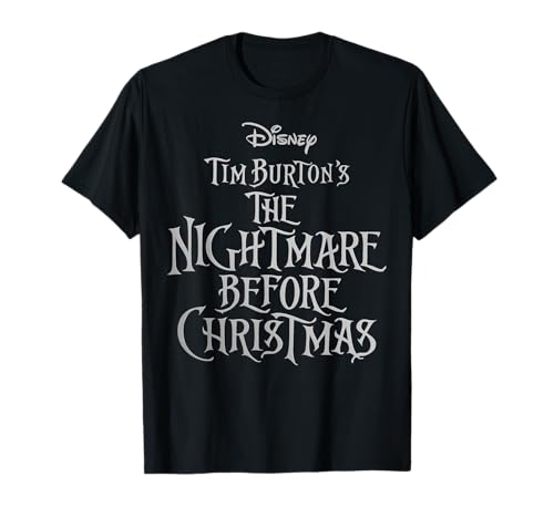 T-shirt Disney Nightmare Before Christmas idéal pour vos soirées cinéma et style casual