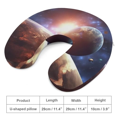 Almohada de Viaje de Memory Cotton U Shape miniatura 2
