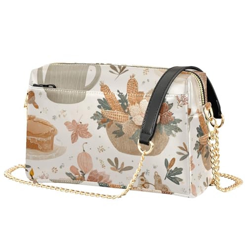 Leather Crossbody Bag Small Shoulder Bag Travel Purse Zip Handbag For Women Girls Lightweight Waterproof Casual Bag2