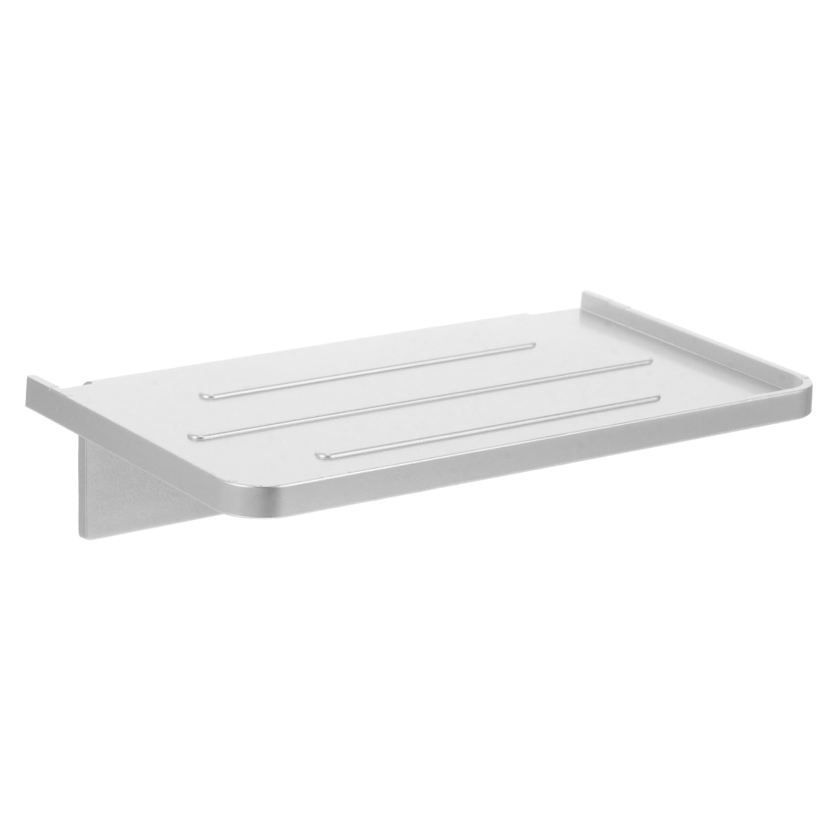 Hemobllo 4pezzi Supporto Telefonico Da Parete Per Bagno Mensola Angolare Senza Trapano Organizer Da Muro Design Moderno e Resistente