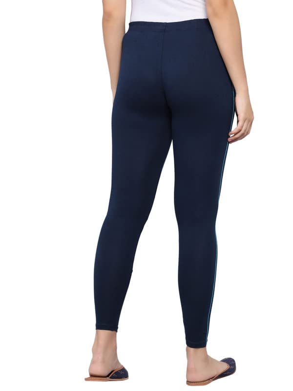 Image of NGT Super Cotton (Pack of 3) Ankle Length Leggings for Women and Girls.