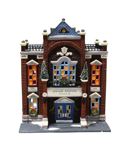 Dept 56 Heritage Village Cchristmas in the City Series Precinct 25 Police Station