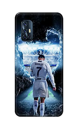 Image of Printed Hard Back Cover Case for Vivo V17 Back Cover (Footbal Legend) -1302
