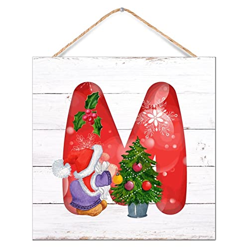 Lettres murales en bois M 30x30 cm pour deco de chambre
