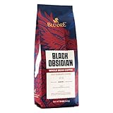 Blu Ore Black Obsidian Robusta Coffee Beans – Single Origin Vietnamese Whole Bean Coffee, Bold Strong Espresso Beans with Chocolate & Cacao Notes, High Caffeine, Medium Dark Roast