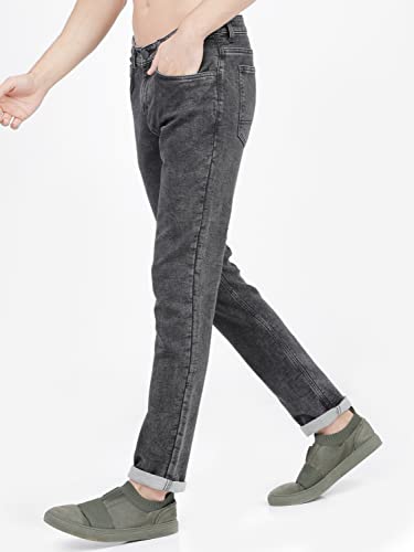 Image of KETCH Mens Black Slim Fit Jeans