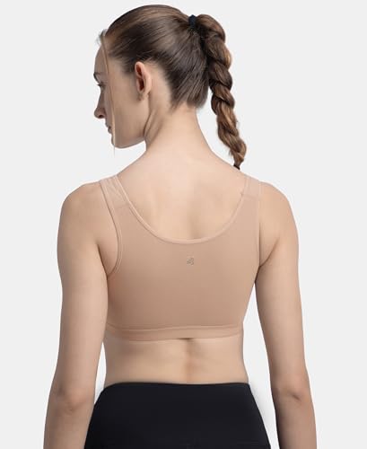 Image of Jockey 1376 Active Bra | Wirefree | Non Padded | Full Coverage Slip-On with Wider Straps | Super Combed Cotton Elastane Fabric