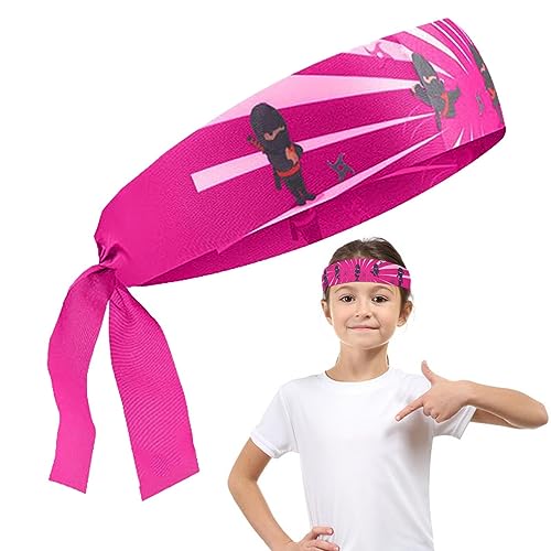 Tiara Karate Kid - Faixa atlética estilo gravata crianças desenhos animados treino suor - Tiara de k