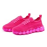 The Fashion Supply Kids' Shoes, Lightweight & Breathable Sneakers, Pink 12, Little Kid