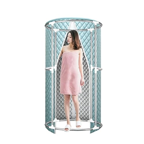 Mampara De Ducha con Marco Redondo,Adecuado para Duchas Calientes En Apartamentos De Alquiler,Tamaño Pequeño,A,100 * 200CM