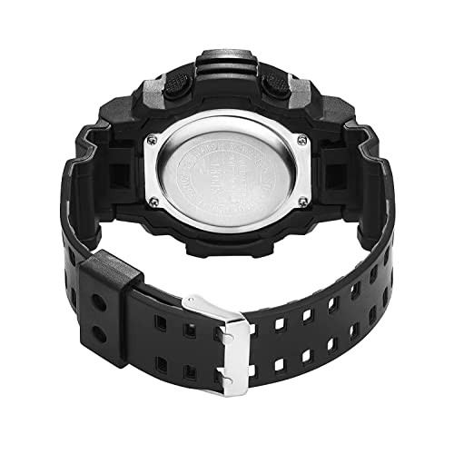 Image of Acnos Digital Sports Watch - Rugged Outdoor Multi-Function Countdown Timer & Alarm (WR30 Water-Resistant)