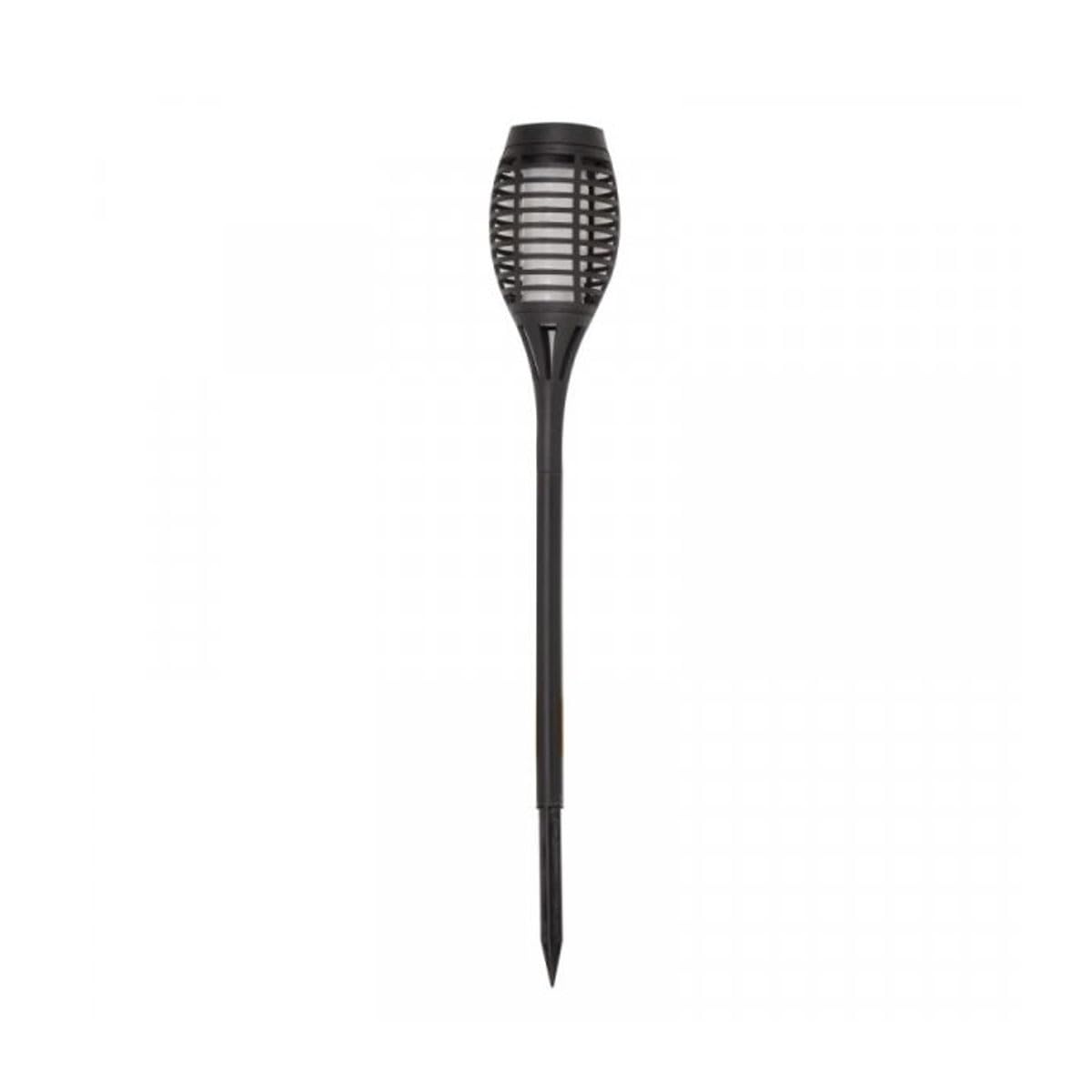 Smart Solar Garden Solar Powered Realistic Flame Black Flaming Party Torch 5pk,JNS_476550