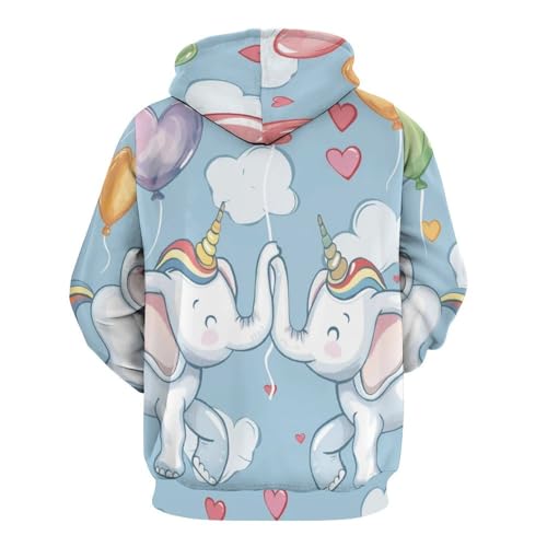 Pullover Éléphant Ballon d'amour un vêtement rempli de tendresse - 4