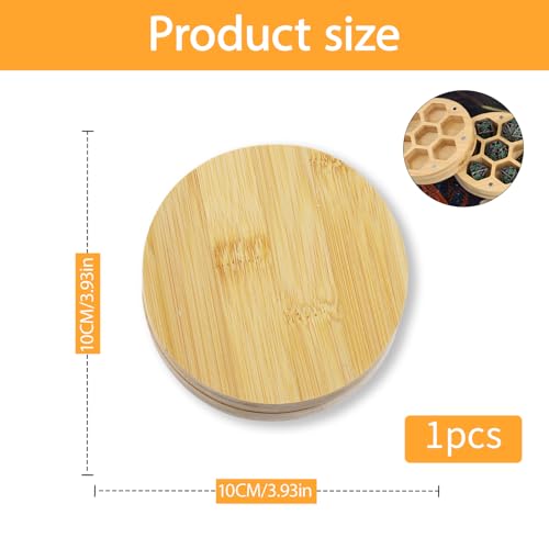 ORUZA Hölzerne DND Würfel Box, Hölzernen Aufbewahrungsbehälter mit Magnetischem für D&D Polyhedral, RPG und Tabletop Gaming Würfel