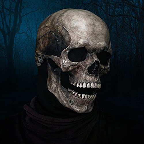 Kocuos Full Head Skull Mask With Movable Jaw thumb #2
