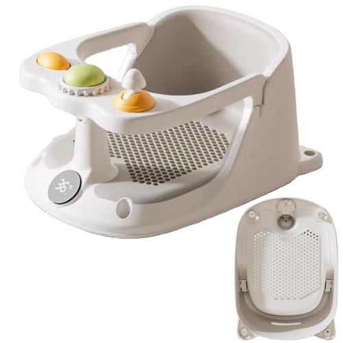 Badesitz, Ergonomischer Sitz Für Die Badewanne Mit Ball Und 4 Saugnäpfen,...