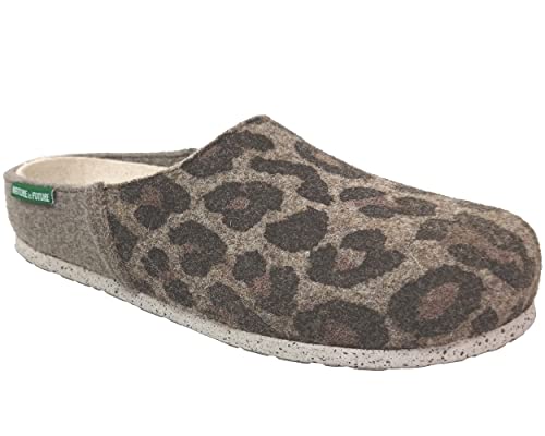 Mephisto Polli Sweety Jaguar, le sabot en cuir marron d'une qualité d'exception