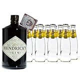 Hendrick’s Small Batch Gin (44% Vol., 0,7 L) & 11 x Schweppes Indian Tonic Water (0,2 L) inkl. 1,10€ Pfand