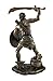 Veronese Design 9 1/2 Inch Oggun God of Iron Hunting Politics and War Resin Sculpture Bronze Finish
